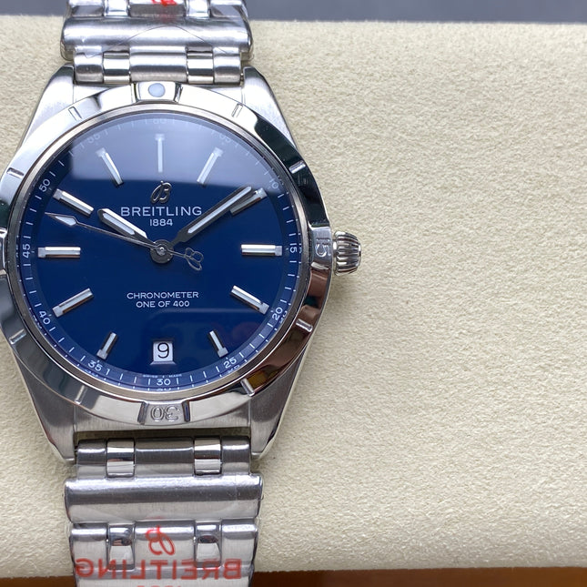 CHRONOMAT AUTOMATIC 36 STEEL CASE MIDNIGHT BLUE DIAL