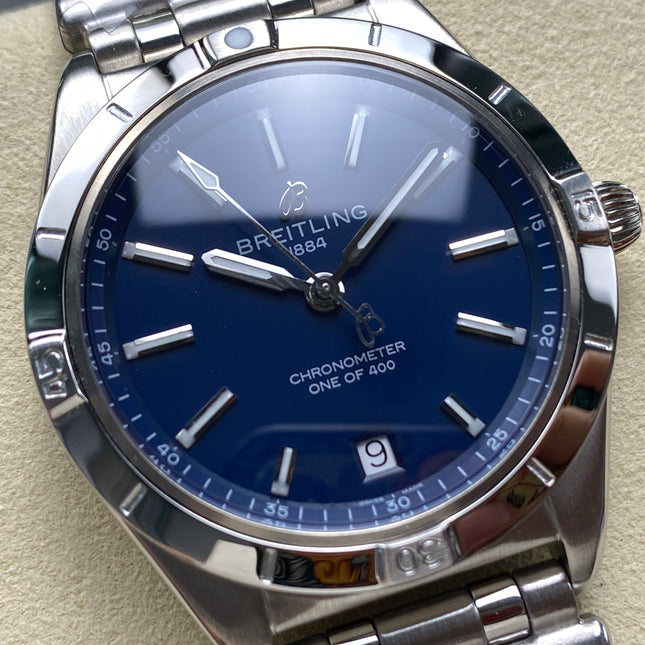 CHRONOMAT AUTOMATIC 36 STEEL CASE MIDNIGHT BLUE DIAL