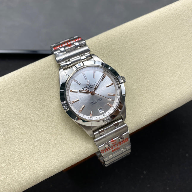 CHRONOMAT AUTOMATIC 36 STEEL CASE SILVER DIAL