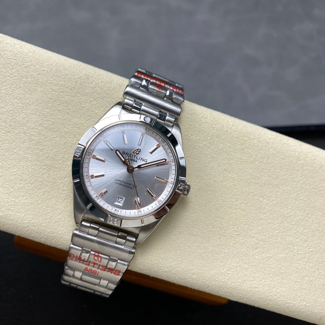 CHRONOMAT AUTOMATIC 36 STEEL CASE SILVER DIAL