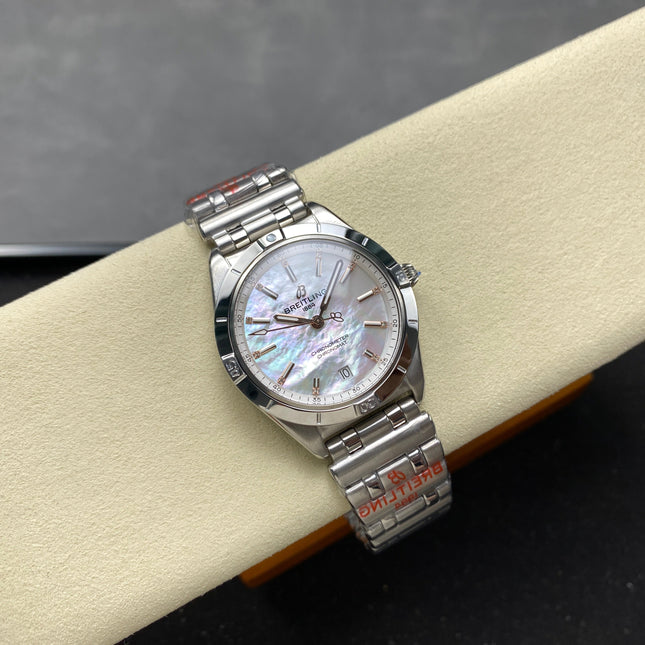 CHRONOMAT AUTOMATIC 36 STEEL CASE MOTHER OF PEARL DIAL