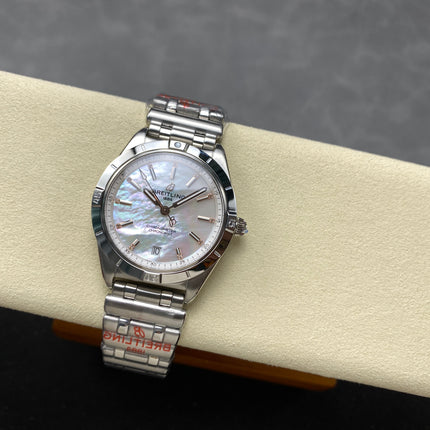 CHRONOMAT AUTOMATIC 36 STEEL CASE MOTHER OF PEARL DIAL