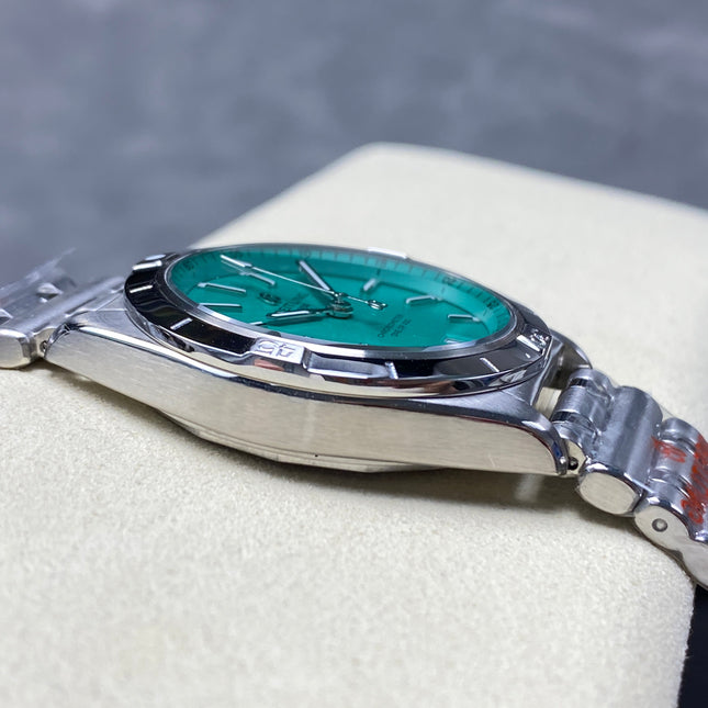 CHRONOMAT AUTOMATIC 36 STEEL CASE PEPPERMINT DIAL