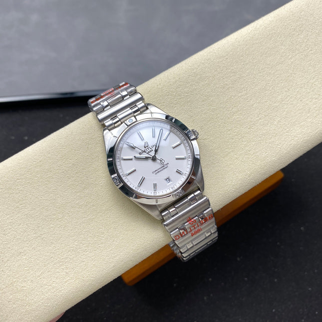 CHRONOMAT AUTOMATIC 36 STEEL CASE WHITE DIAL