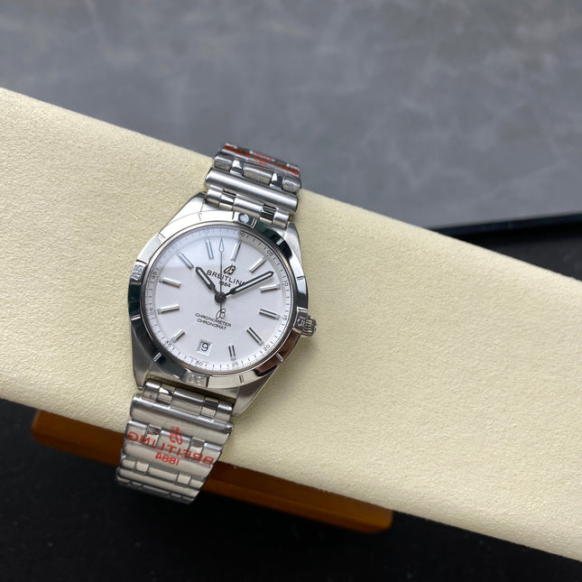 CHRONOMAT AUTOMATIC 36 STEEL CASE WHITE DIAL