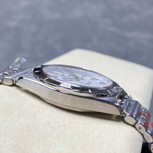 CHRONOMAT AUTOMATIC 36 STEEL CASE WHITE DIAL