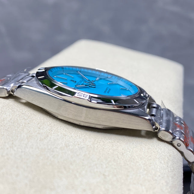CHRONOMAT AUTOMATIC 36 STEEL CASE BLUE DIAL