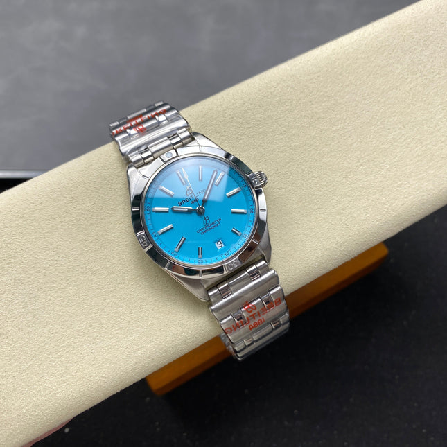 CHRONOMAT AUTOMATIC 36 STEEL CASE BLUE DIAL