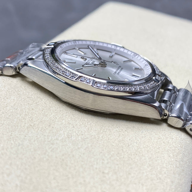 CHRONOMAT AUTOMATIC 36 BEZEL ATTACHED DIAMOND ALL STEEL