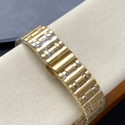 CHRONOMAT AUTOMATIC 36 VICTORIA BECKHAM YELLOW GOLD CASE SAND DIAL