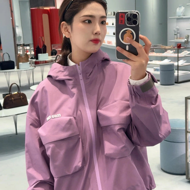 MIUMIU HOODED JACKET STYLE 40