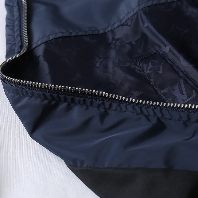 LV HOODED JACKET NAVY BLUE 239028