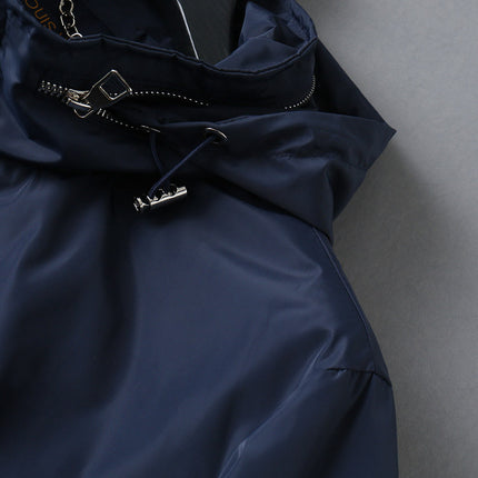 LV HOODED JACKET NAVY BLUE 239028