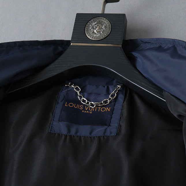 LV HOODED JACKET NAVY BLUE 239028