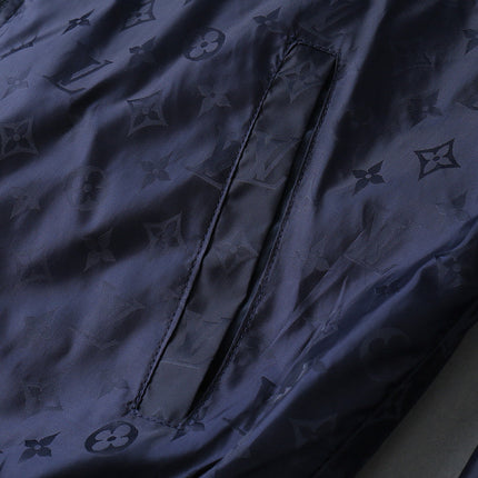 LV HOODED JACKET NAVY BLUE 239028