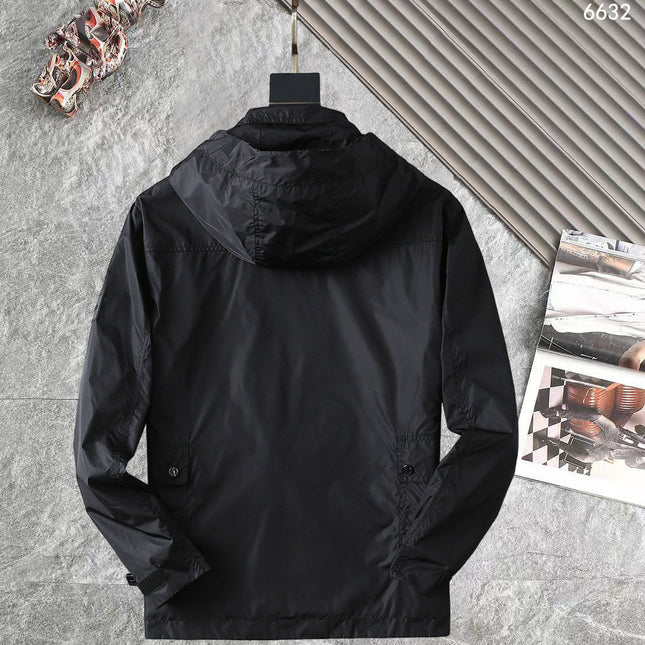 LV BLACK HOODED JACKET 238974