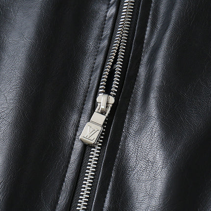 LV SHIRT JACKET IN BLACK SMOOTH LAMBSKIN 238977
