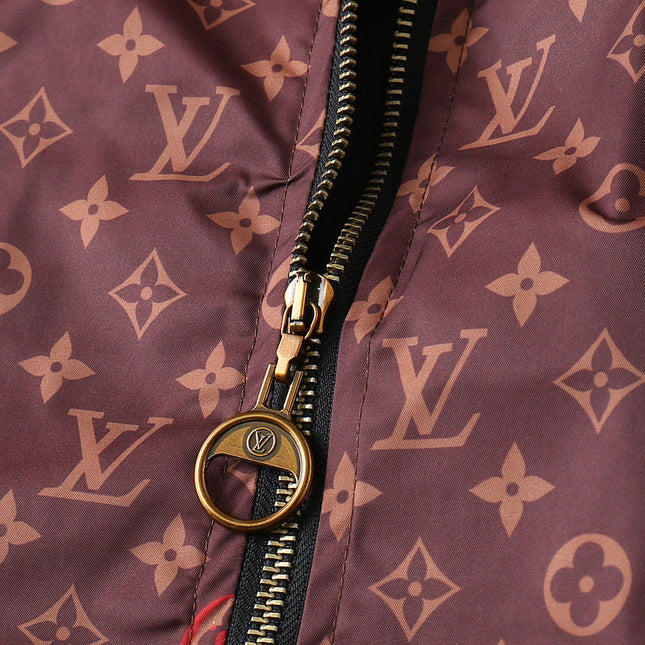 LV HOODED JACKET CONGO BROWN 238978