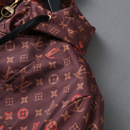 LV HOODED JACKET CONGO BROWN 238978