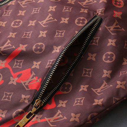 LV HOODED JACKET CONGO BROWN 238978