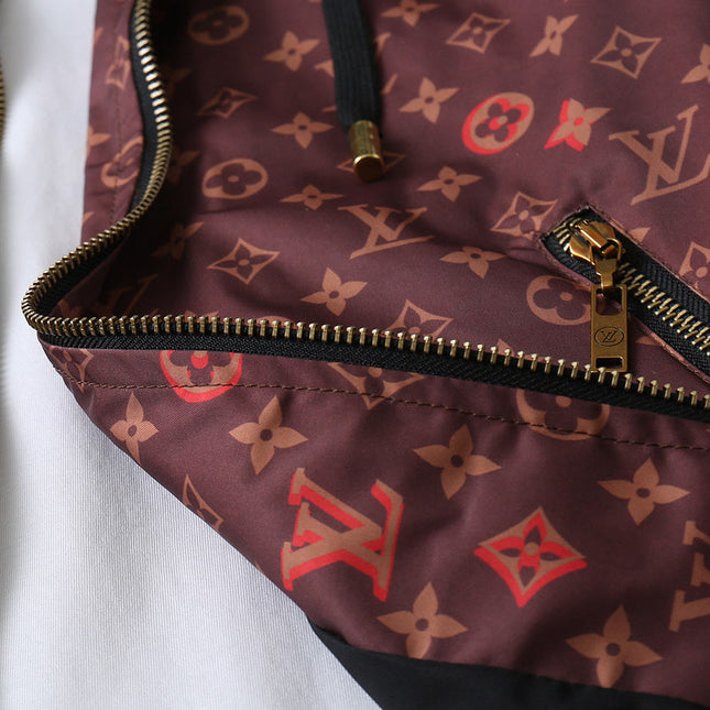 LV HOODED JACKET CONGO BROWN 238978
