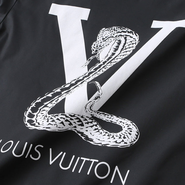 LV DOUBLE-SIDED JACKET BLACK AND WHITE 238980