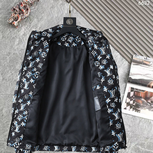 LV HOODED JACKET BLACK MONOGRAM 238982