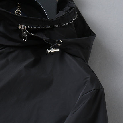 LV HOODED JACKET BLACK 238987