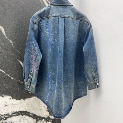 CC 25 Diamond Denim Set Blue Cotton
