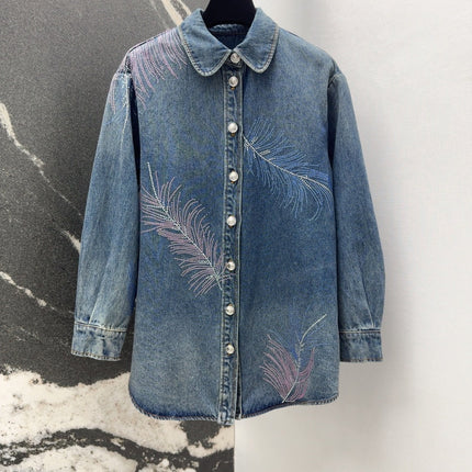 CC 25 Diamond Denim Set Blue Cotton