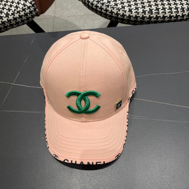 BASEBALL HAT PINK WITH LETTERING TRIM 672536
