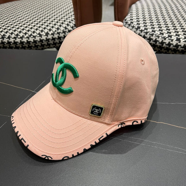 BASEBALL HAT PINK WITH LETTERING TRIM 672536