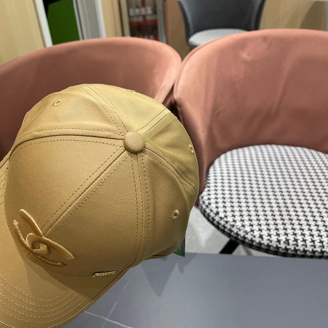 BASEBALL HAT YELLOW WITH LETTERING TRIM 672539