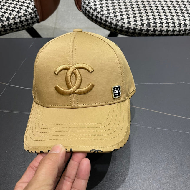 BASEBALL HAT YELLOW WITH LETTERING TRIM 672539
