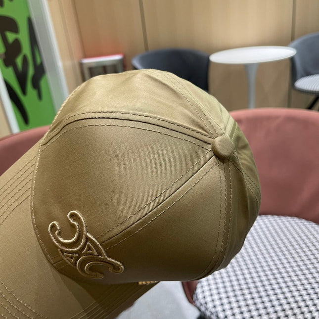 BASEBALL CAP MODEL 650285 IN GOLD FABRIC