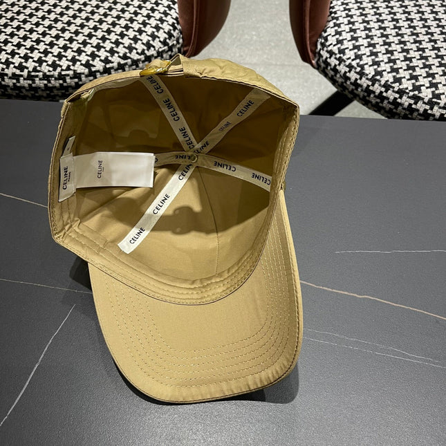 BASEBALL CAP MODEL 650285 IN GOLD FABRIC