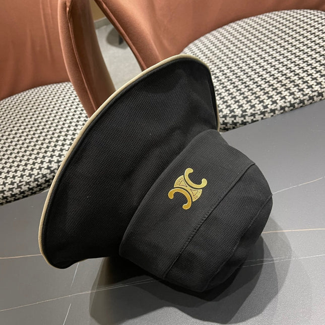 BUCKET HAT MODEL 650290 IN BLACK FABRIC