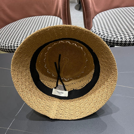 BUCKET HAT MODEL 651869 IN DARK BEIGE CROCHET