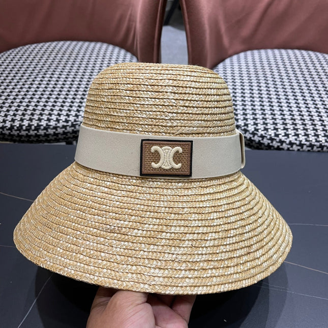 BUKET HAT MODEL 653603 IN NATURAL RAFFIA STRAW