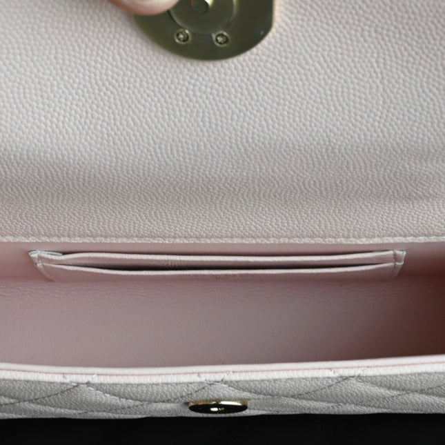 CHANEL 25S KELLY 18 CM IN LIGHT PINK LAMBSKIN