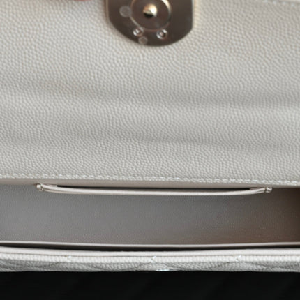 CHANEL 25S KELLY 18 CM IN BEIGE LAMBSKIN