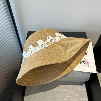 WIDE BRIM HAT MODEL 652030 IN WOVEN STRAW