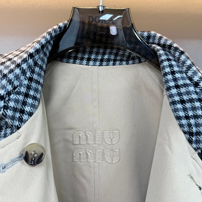 MIUMIU LONG TRENCH COAT STYLE 190