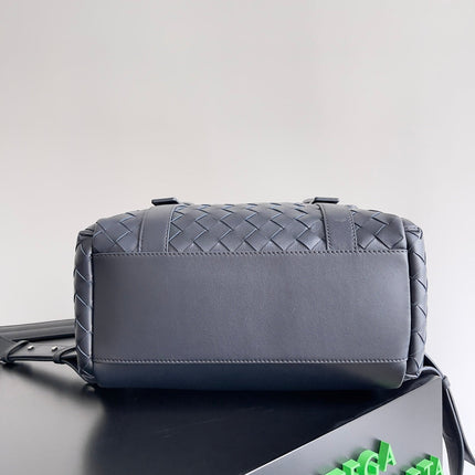 BACK TO SCHOOL BACKPACK 39 IN MIDNIGHT BLUE LAMBSKIN
