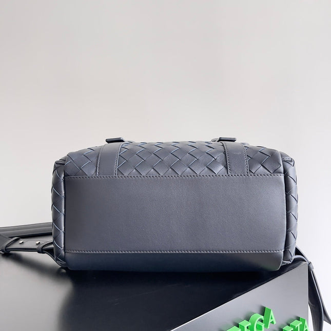 BACK TO SCHOOL BACKPACK 39 IN MIDNIGHT BLUE LAMBSKIN