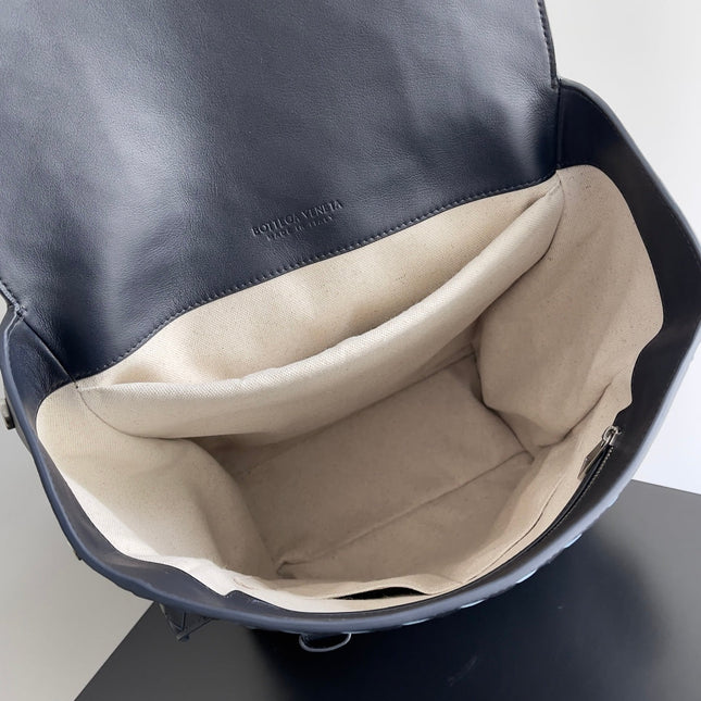 BACK TO SCHOOL BACKPACK 39 IN MIDNIGHT BLUE LAMBSKIN