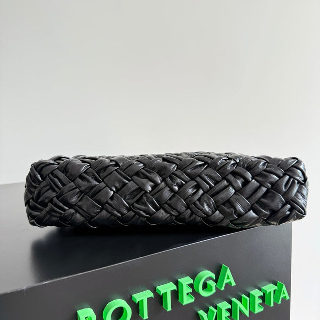 KELIMERO CHA-CHA CLUTCH 28.5 IN BLACK LAMBSKIN