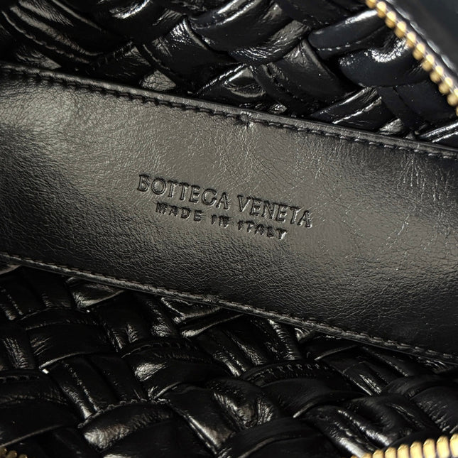 KELIMERO CHA-CHA CLUTCH 28.5 IN BLACK LAMBSKIN