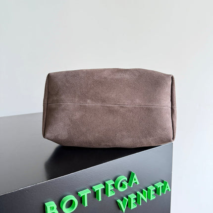 BOTTEGA VENETA 25S SMALL PINACOTECA REVERSIBLE BAG 24 IN LIGHT BLUE CALFSKIN