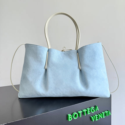 BOTTEGA VENETA 25S PINACOTECA BAG 43 IN IVORY CALFSKIN